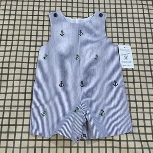 NWT Glorimont Seersucker Anchor Jon Jon